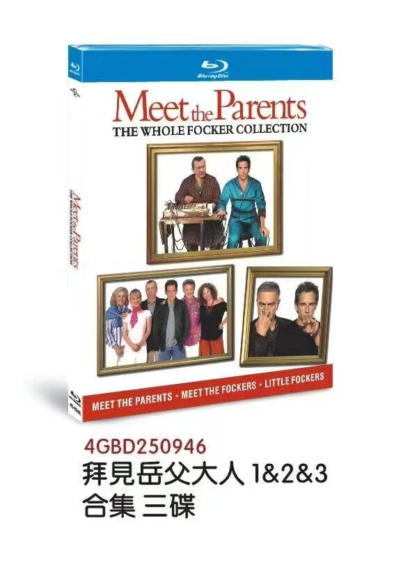 Meet the Parents:Season 1-3 3-Disc All RegionPlay Seal Box NEW Blu-ray