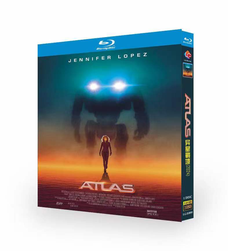 Atlas:2024 1-Disc All RegionPlay Seal Box NEW Blu-ray