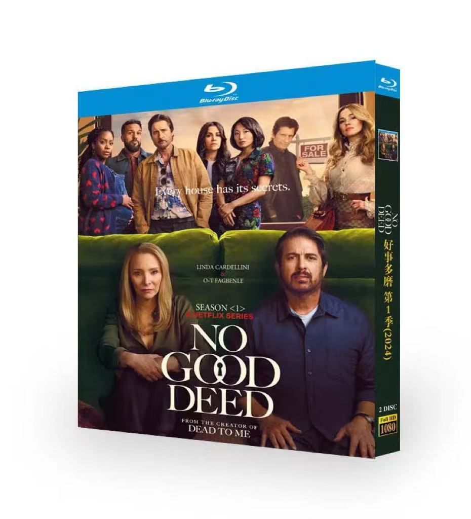 No Good Deed (2024) 2-Disc All RegionPlay Seal Box NEW Blu-ray