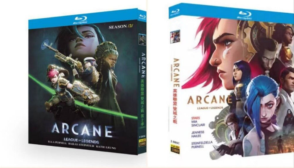 Arcane Season (1-2) 4-Disc All RegionPlay Seal Box NEW Blu-ray