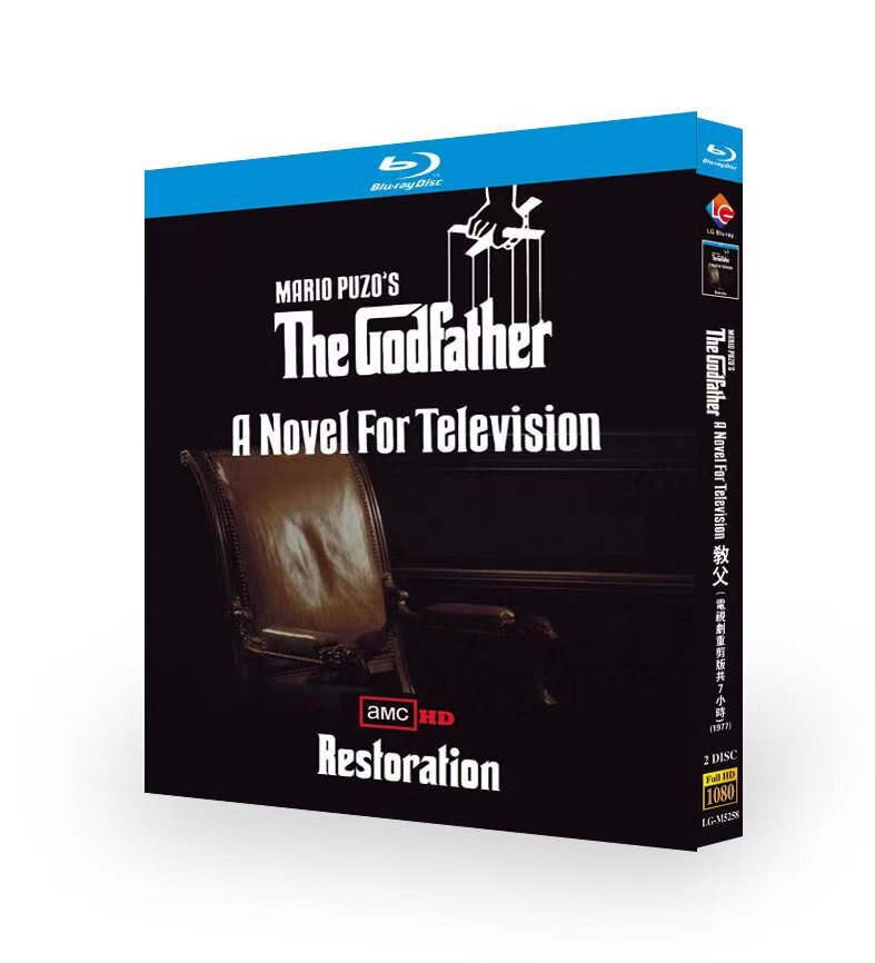 The Godfather: A Novel for Television (1977) 2-DiscSeal All RegionPlay Seal Box NEW Blu-ray