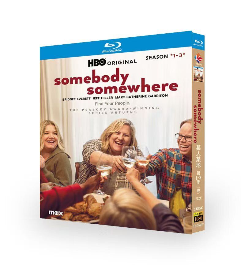 Somebody Somewhere Season 1-3 : 3-Disc All RegionPlay Seal Box NEW Blu-ray