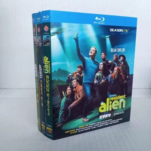 Resident Alien：Season (1-3) 6-Disc All RegionPlay Seal Box NEW Blu-ray