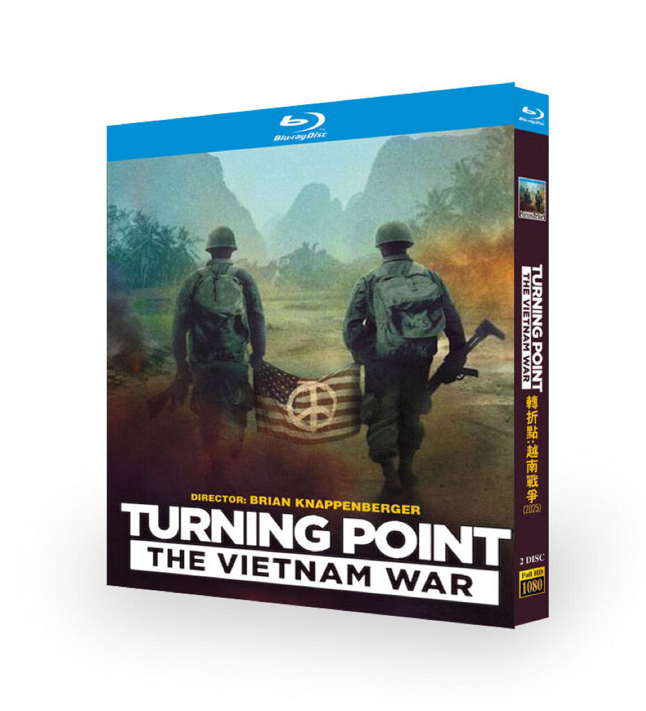 Turning Point: The Vietnam War (2025) 2-Disc All RegionPlay Seal Box NEW Blu-ray