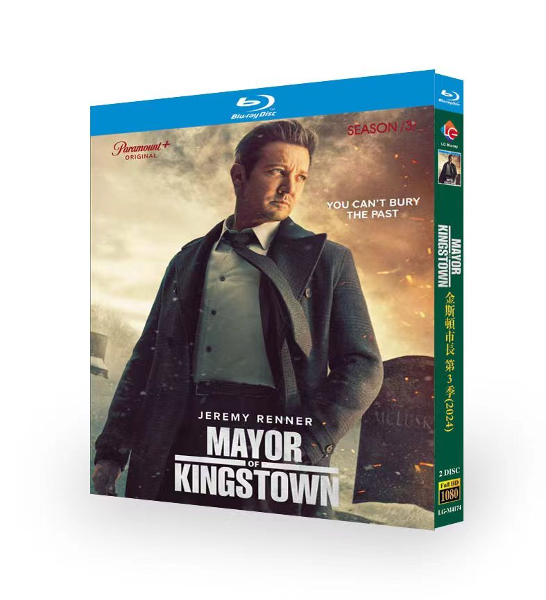 Mayor of Kingstown:Season 3 (2024) 2-Disc All RegionPlay Seal Box NEW Blu-ray