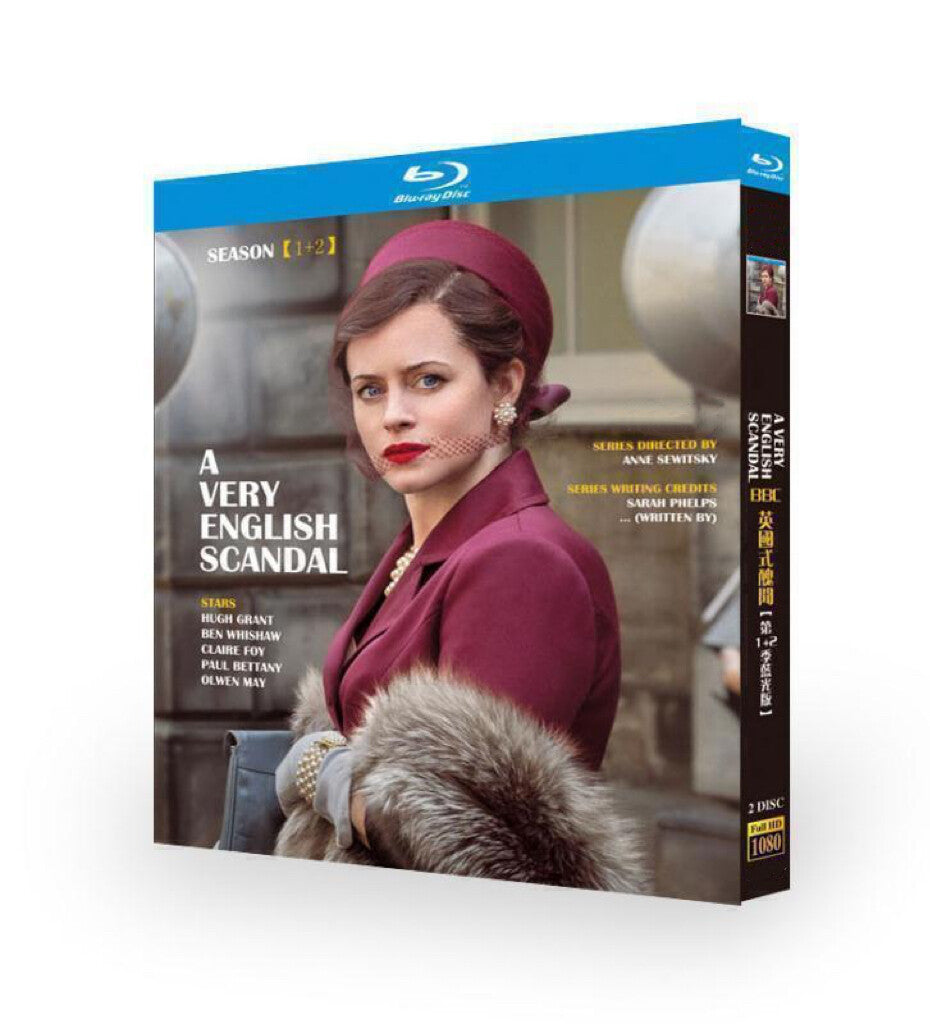 A Very English Scandal Season (1-2) 2-Disc All RegionPlay Seal Box NEW Blu-ray