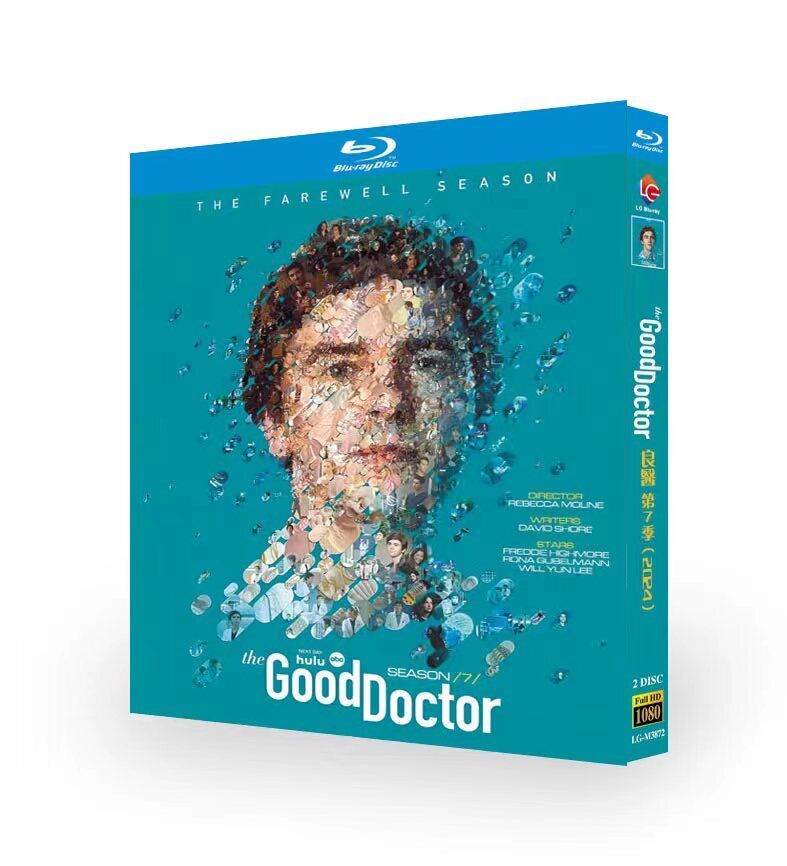 The Good Doctor:Season 7 (2024) 2-Disc All RegionPlay Seal Box NEW Blu-ray