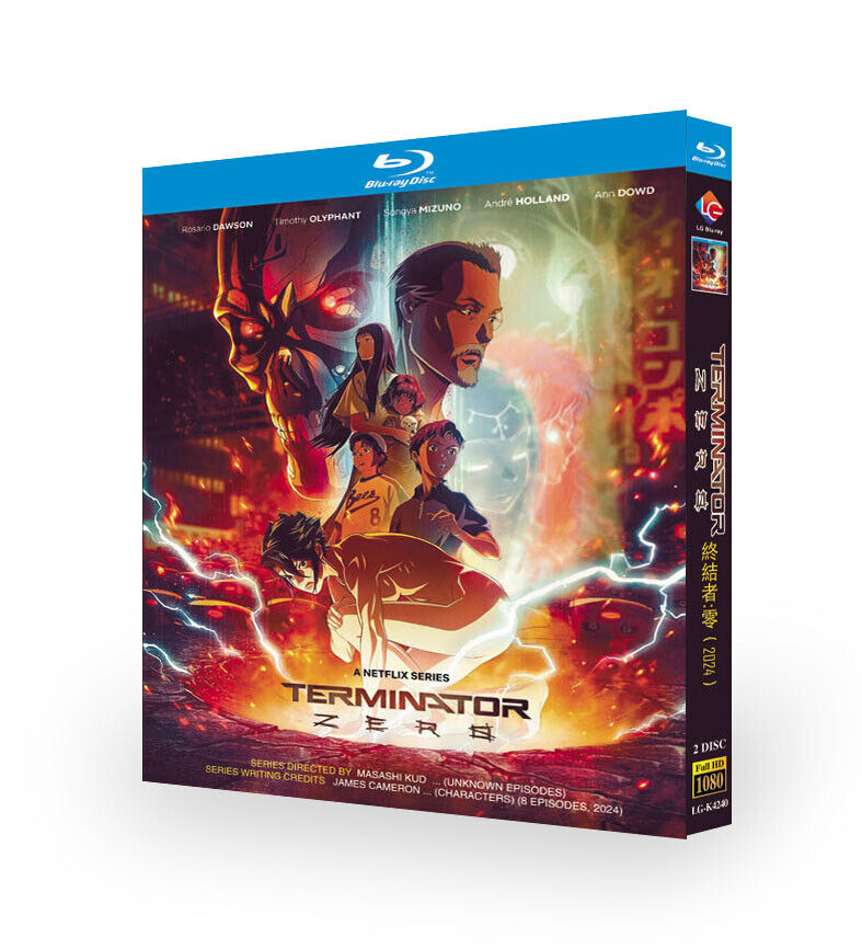 Terminator Zero:2024 2-Disc All RegionPlay Seal Box NEW Blu-ray