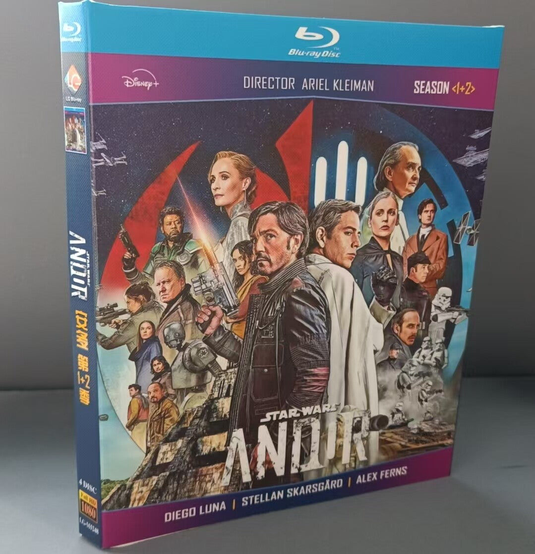 Andor Season (1-2) 4-Disc All RegionPlay Seal Box NEW Blu-ray