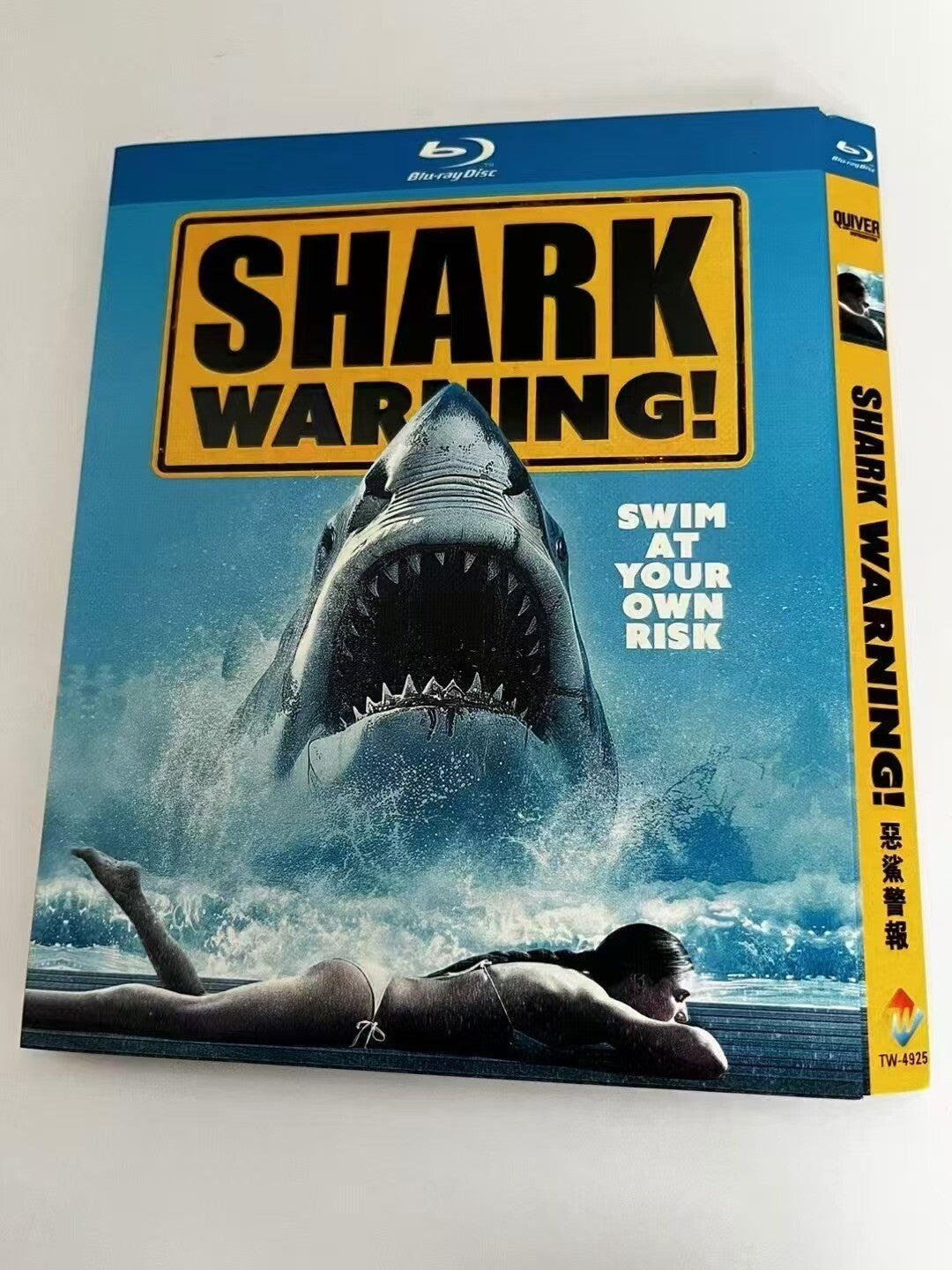 Shark Warning: 20241-Disc All RegionPlay Seal Box NEW Blu-ray