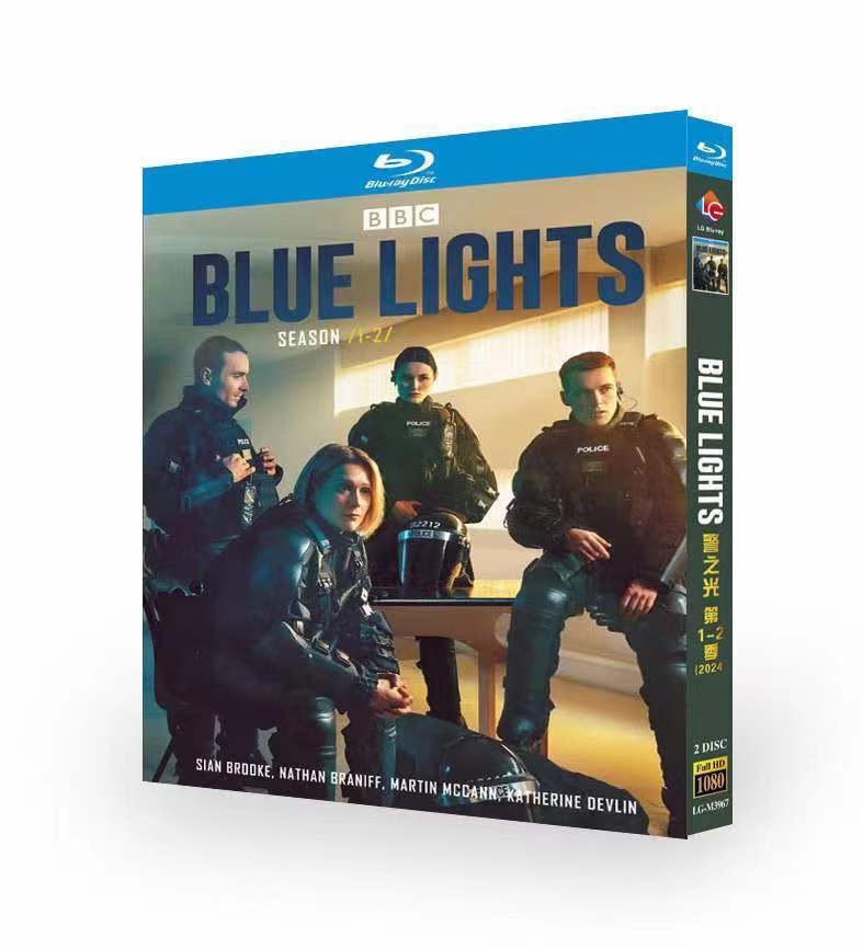 Blue Lights:Season (1-2) 2-Disc All RegionPlay Seal Box NEW Blu-ray