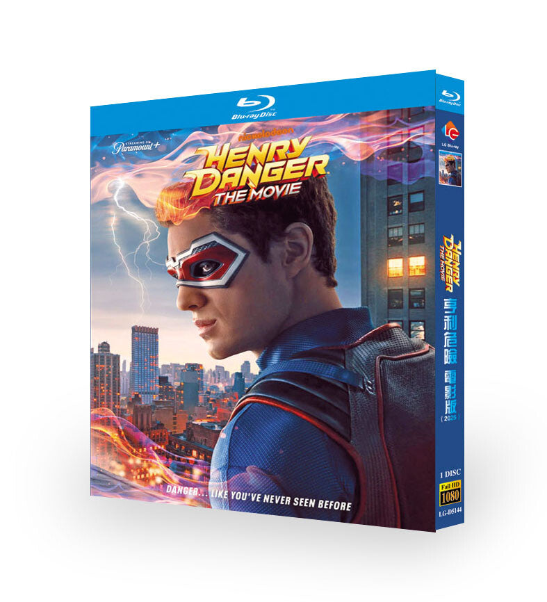 Henry Danger (2025) 1-Disc All RegionPlay Seal Box NEW Blu-ray