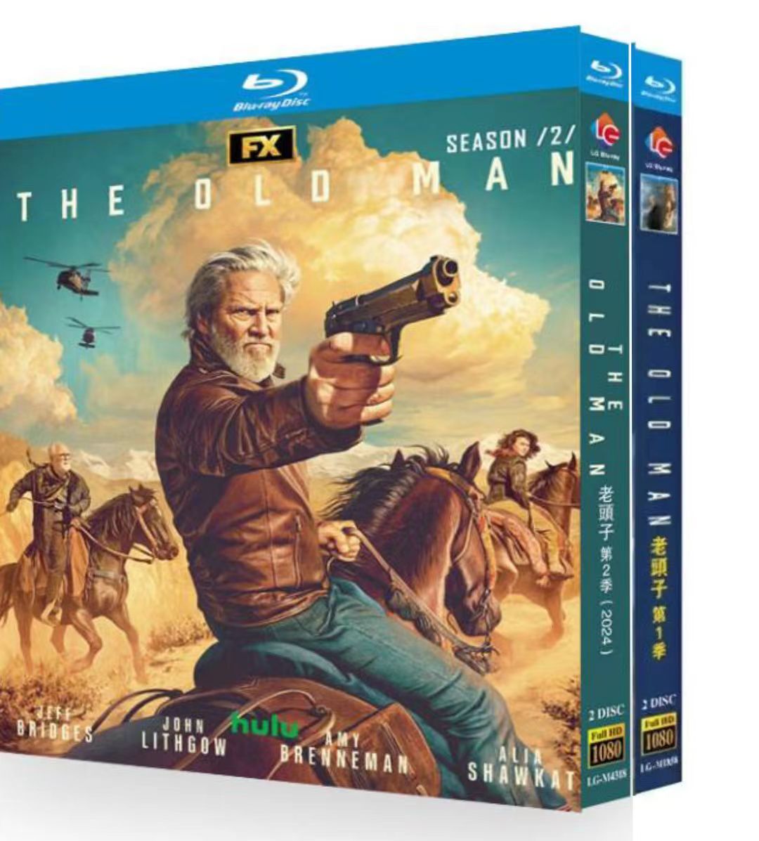 The Old Man:Season (1-2) 4-Disc All RegionPlay Seal Box NEW Blu-ray