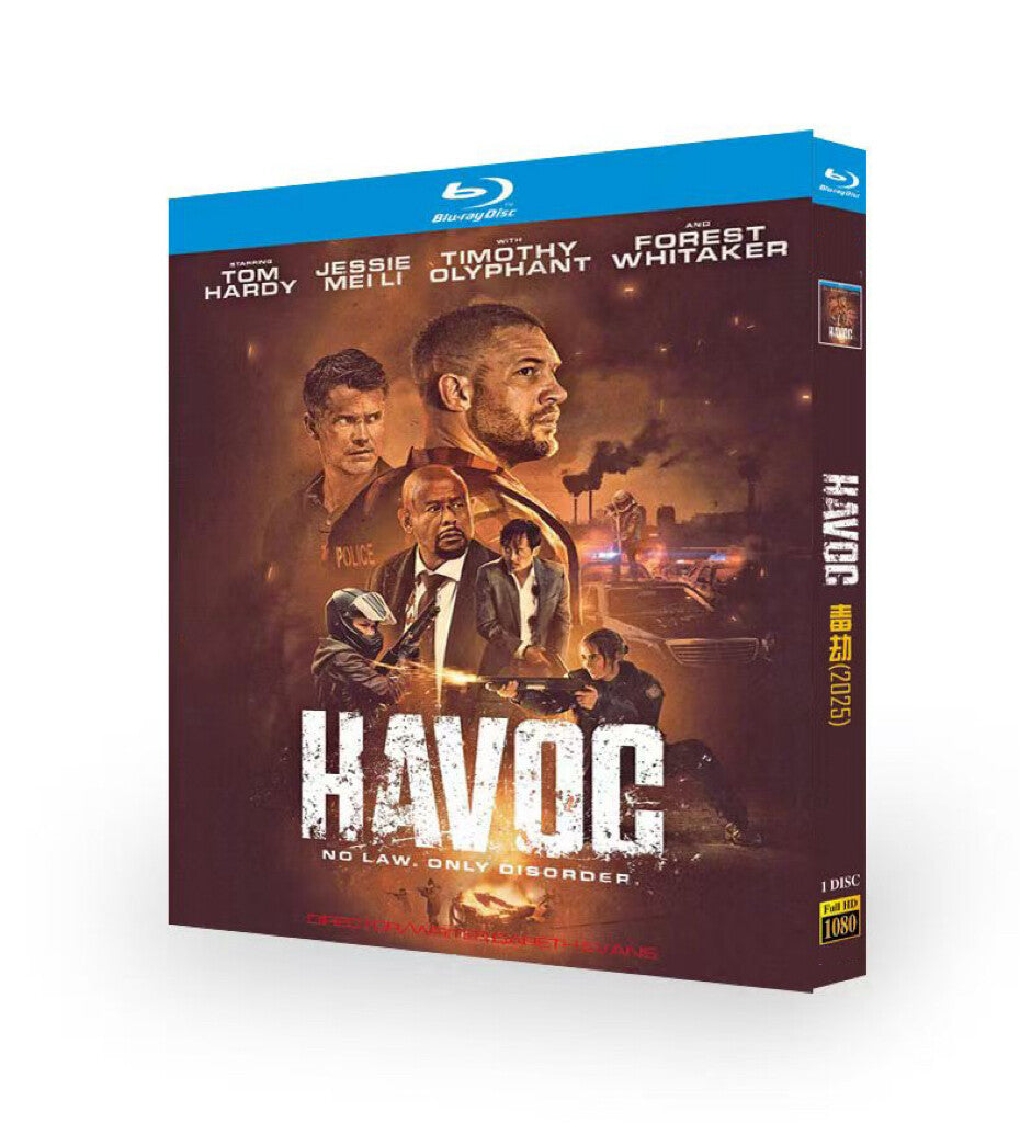 Havoc (2025) 1-Disc All RegionPlay Seal Box NEW Blu-ray