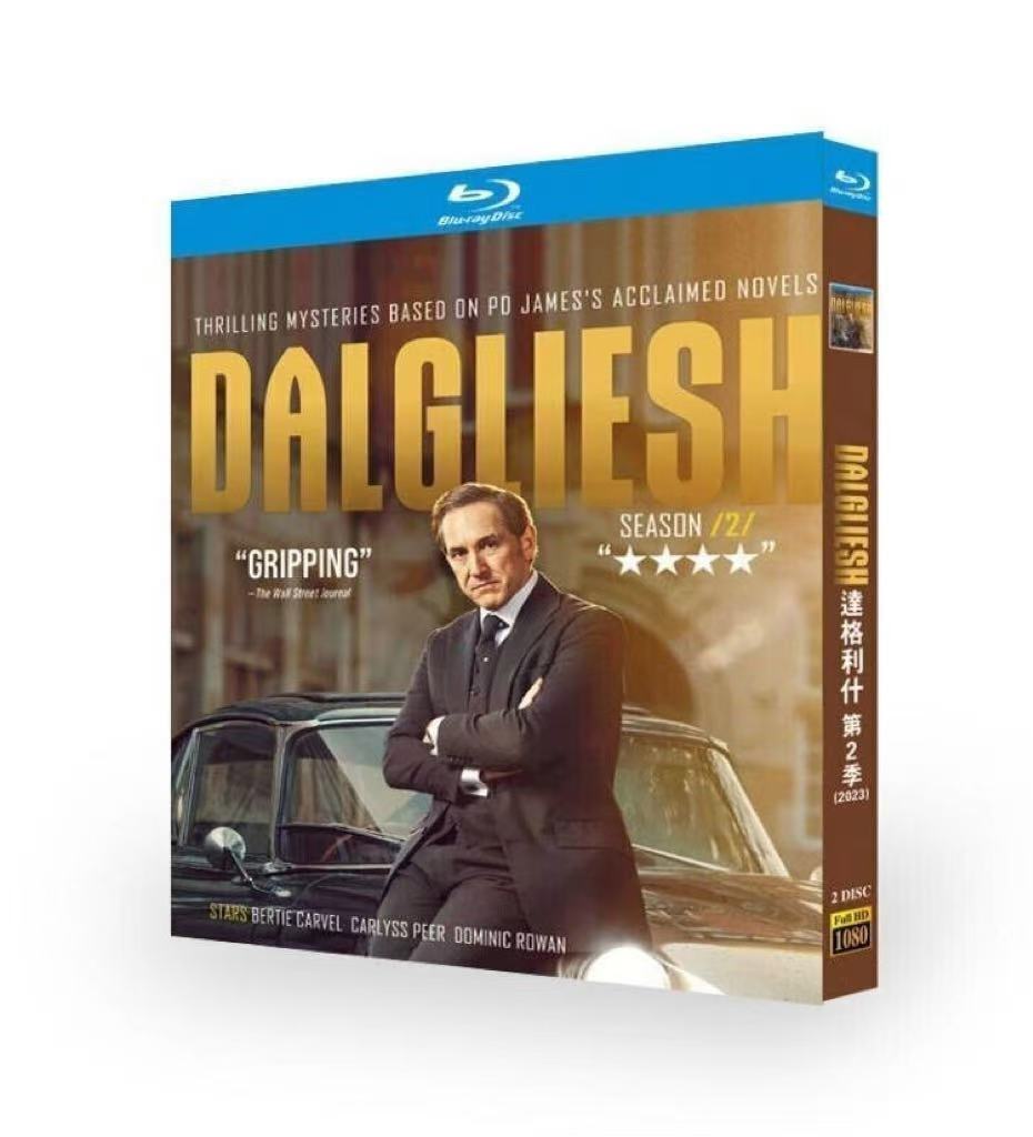 Dalgliesh Season 2 (2023) 2-Disc All RegionPlay Seal Box NEW Blu-ray