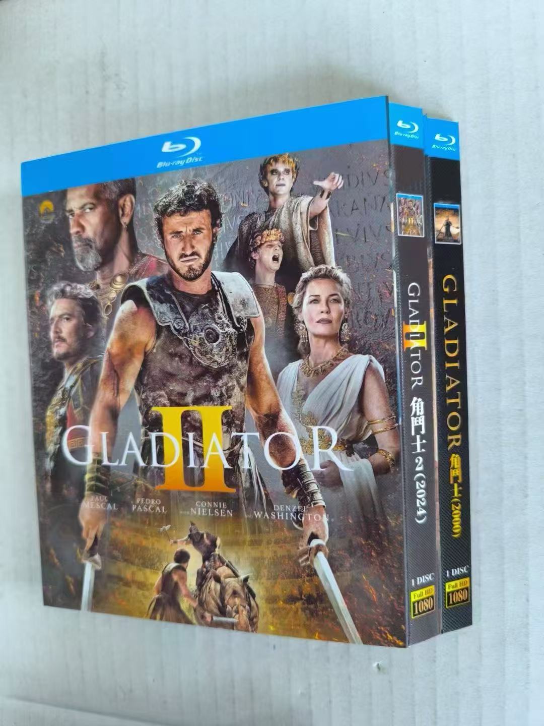 Gladiator 1&2: 2-Disc All RegionPlay Seal Box NEW Blu-ray