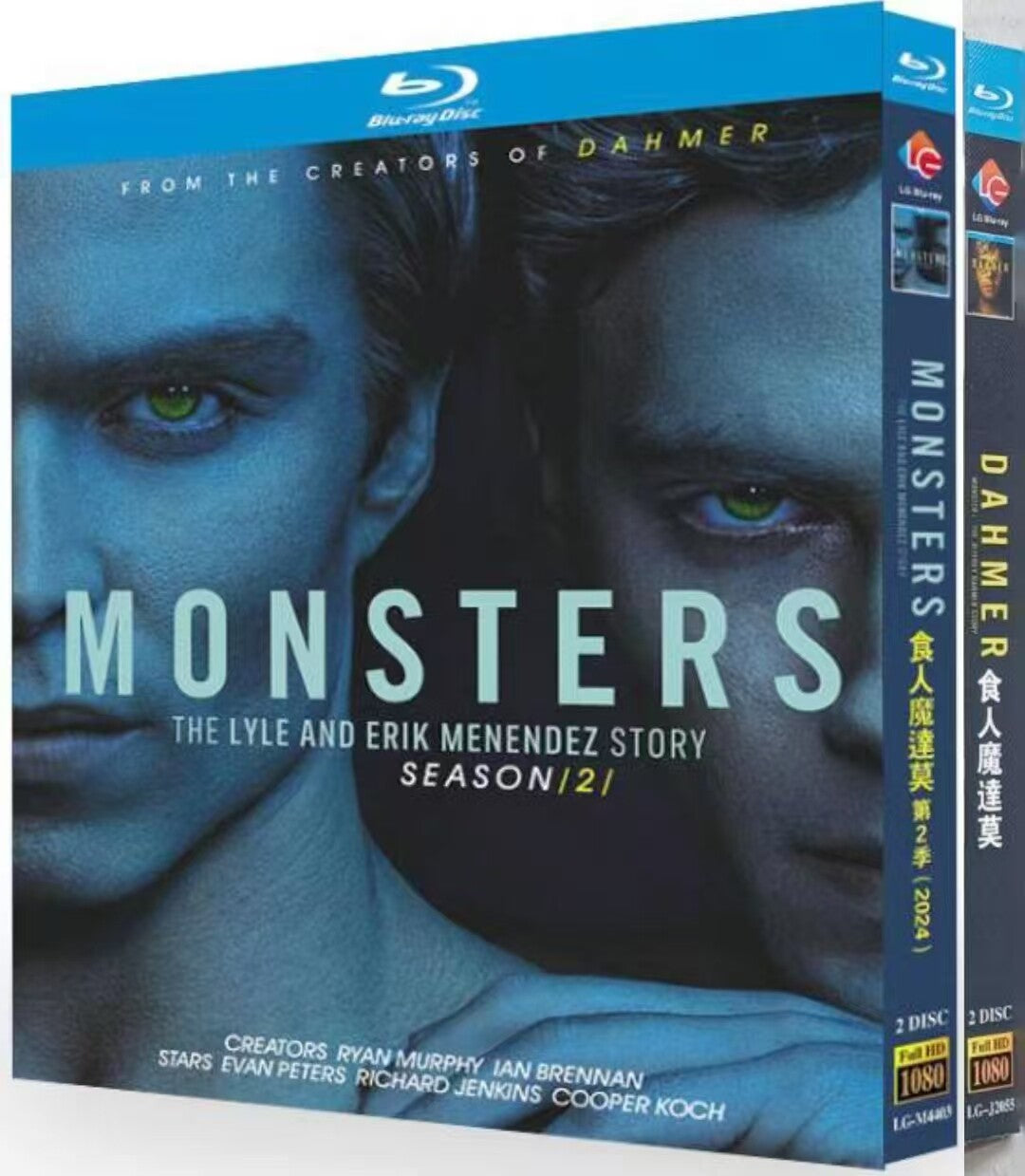 DAHMER - Monster:Season (1-2) 4-Disc All RegionPlay Seal Box NEW Blu-ray