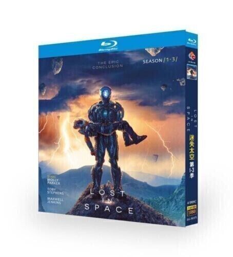 Lost in Space:Season (1-3) 4-Disc All RegionPlay Seal Box NEW Blu-ray