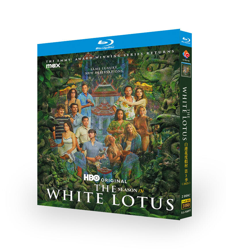 The White Lotus Season 3 (2025) 2-Disc All RegionPlay Seal Box NEW Blu-ray
