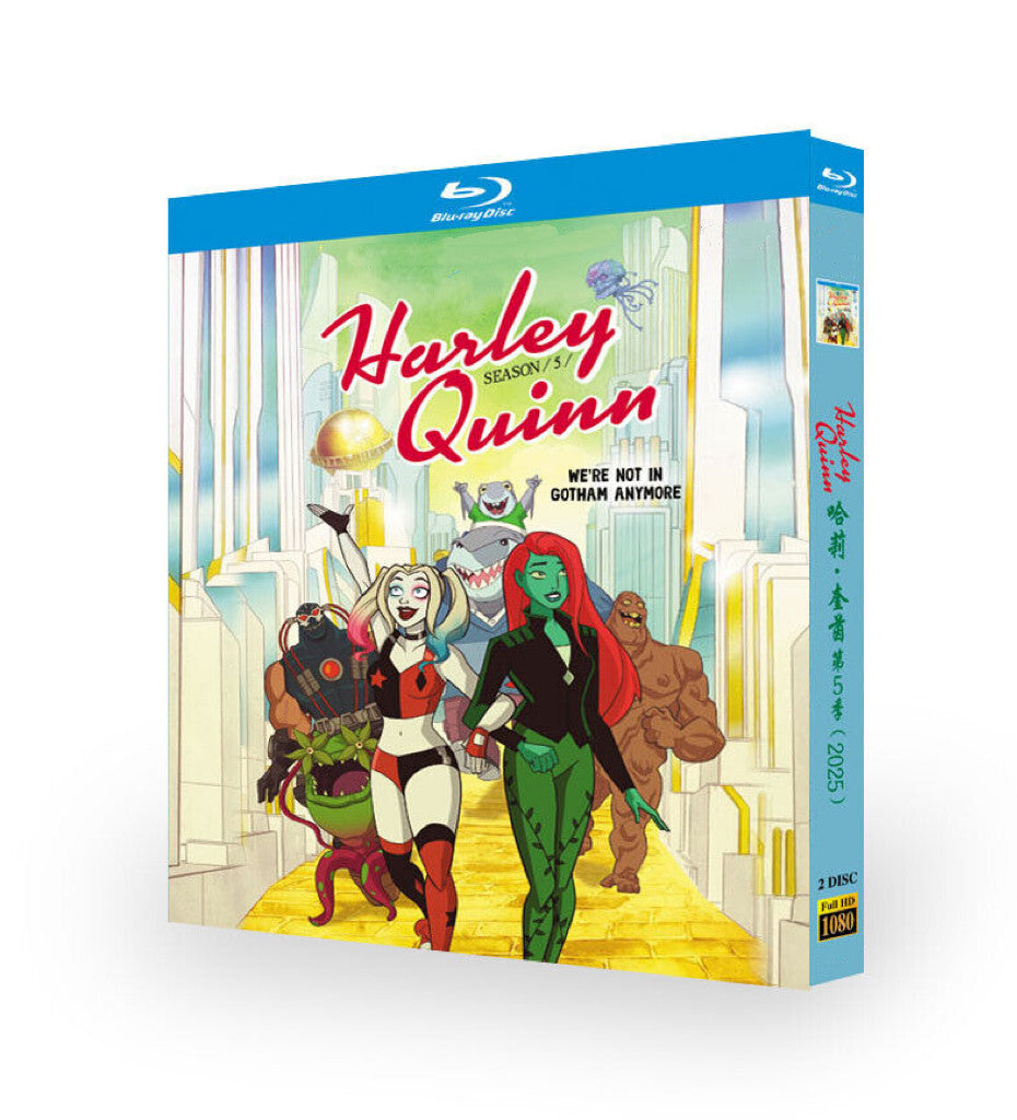 Harley Quinn: Season 5 (2025) 2-Disc All RegionPlay Seal Box NEW Blu-ray