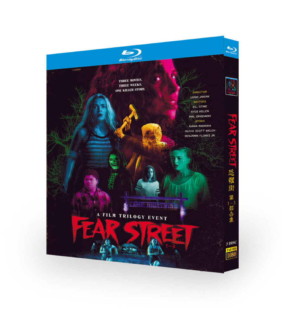 Fear Street (1-3) 3-Disc All RegionPlay Seal Box NEW Blu-ray