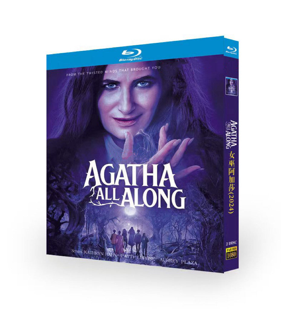 Agatha All Along (2024) 2-Disc All RegionPlay Seal Box NEW Blu-ray