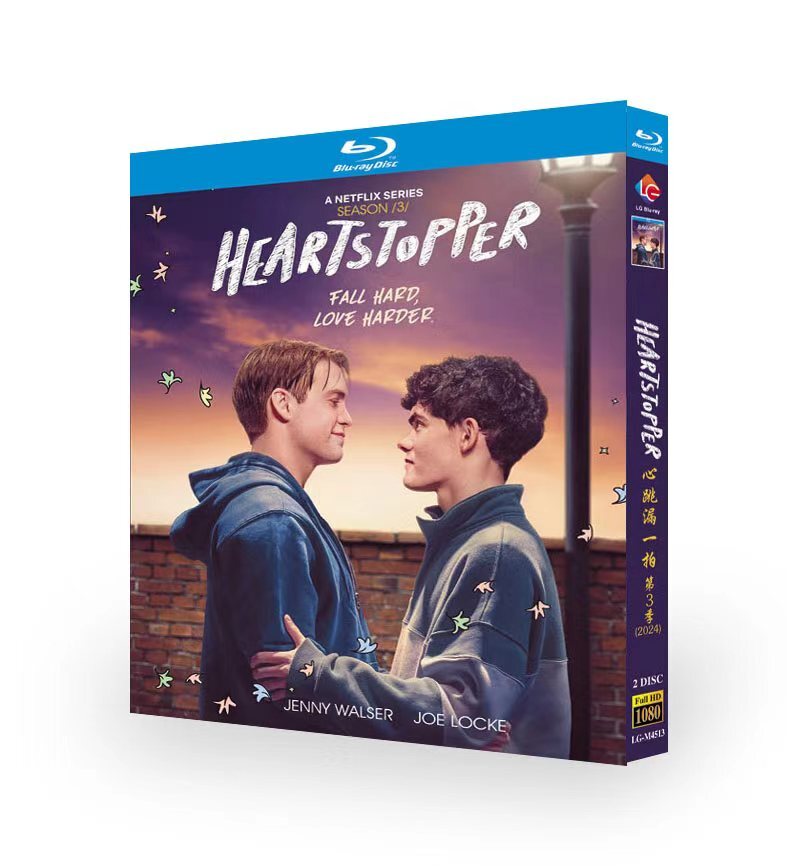 Heartstopper Season 3 2024 2-Disc All RegionPlay Seal Box NEW Blu-ray