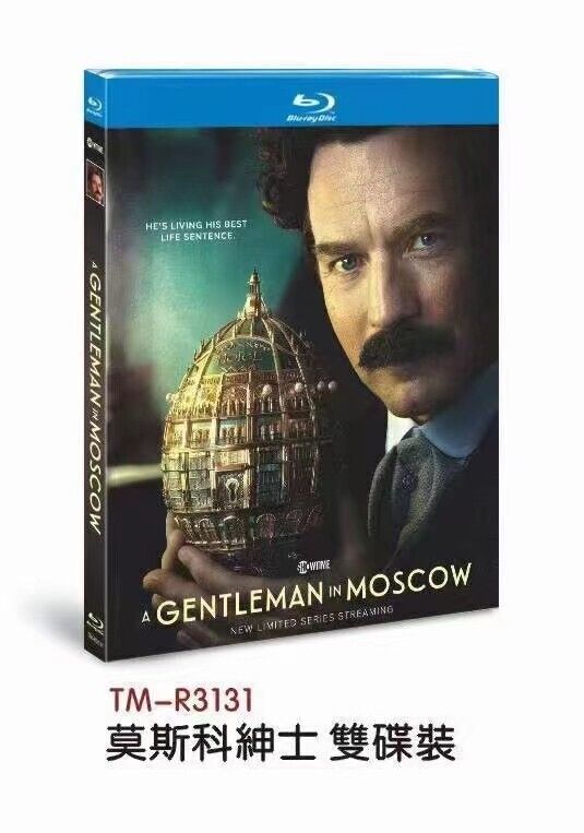 A Gentleman in Moscow (2024) 2-Disc All RegionPlay Seal Box NEW Blu-ray