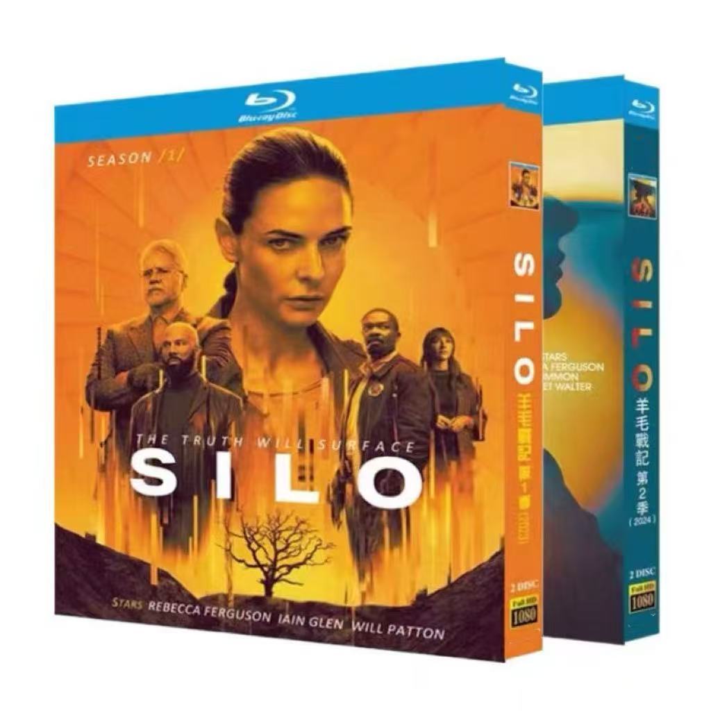 Silo Season 1-2: 4-Disc All RegionPlay Seal Box NEW Blu-ray