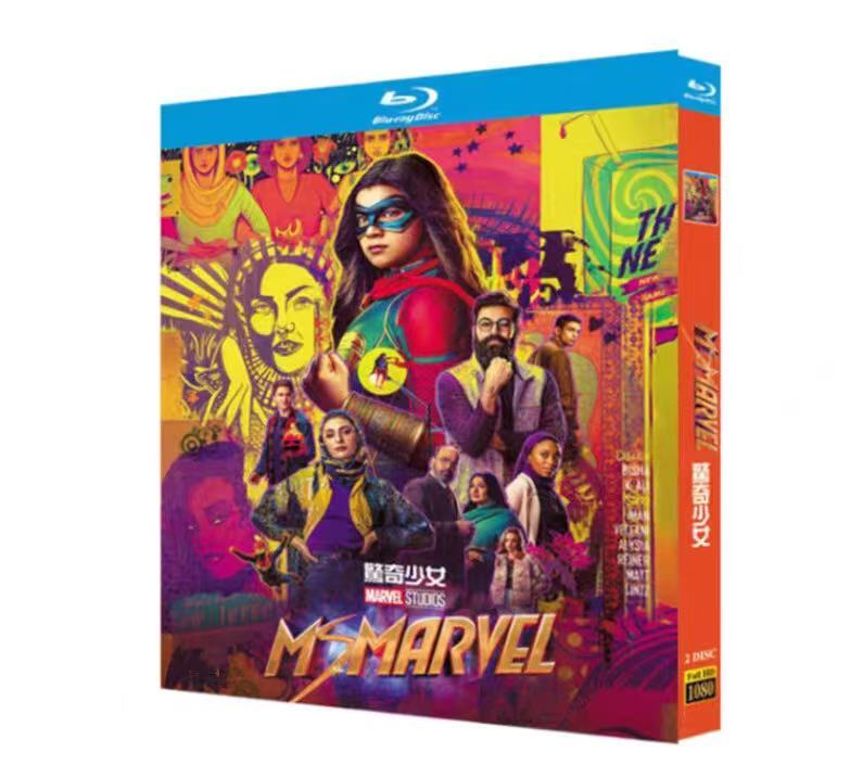 Ms. Marvel (2022) 2-Disc All RegionPlay Seal Box NEW Blu-ray