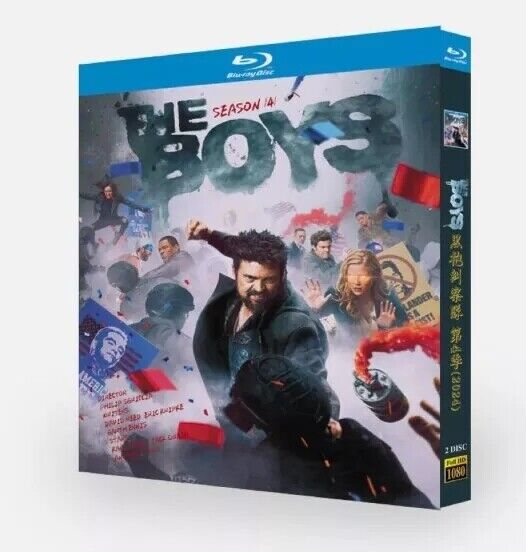 The Boys：Season 4 (2024) 2-Disc All RegionPlay Seal Box NEW Blu-ray