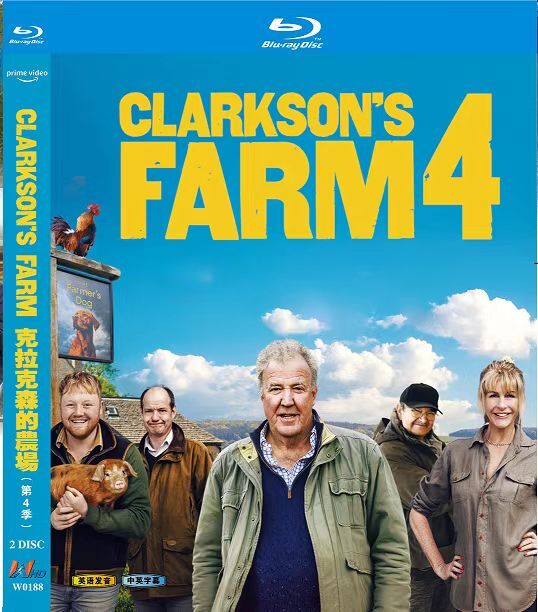 Clarkson’s Farm Season 4 (2025) 2-Disc All RegionPlay Seal Box NEW Blu-ray