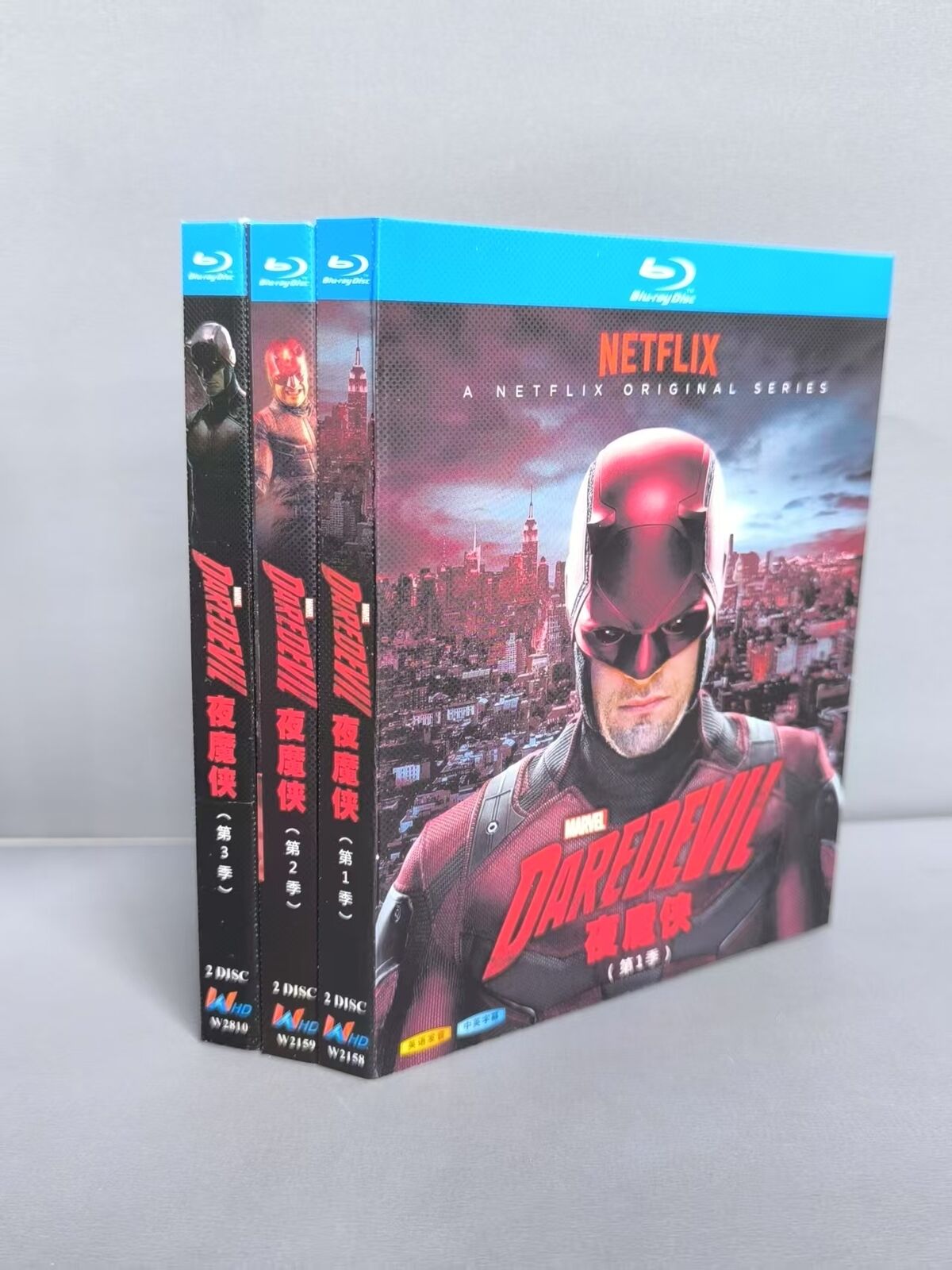 Daredevil Season 1-3: 6-Disc All RegionPlay Seal Box NEW Blu-ray