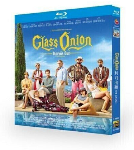 Glass Onion: A Knives Out Mystery (2022): 1-Disc All RegionPlay Seal Box NEW Blu-ray