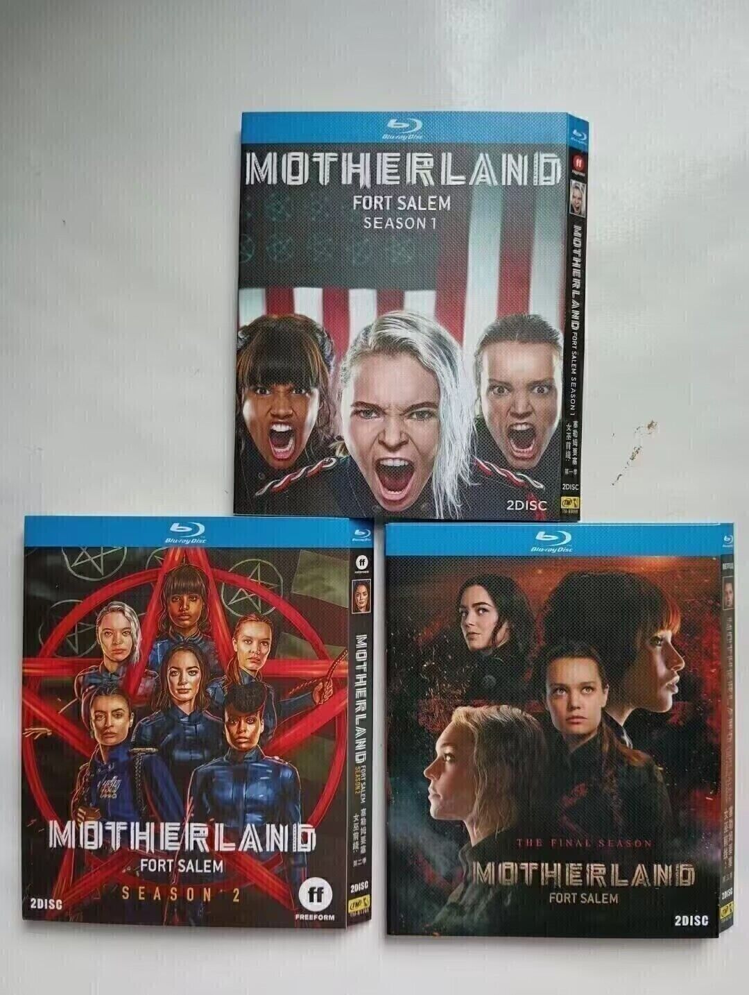 Motherland: Fort Salem: Season (1-3) 6-Disc All RegionPlay Seal Box NEW Blu-ray