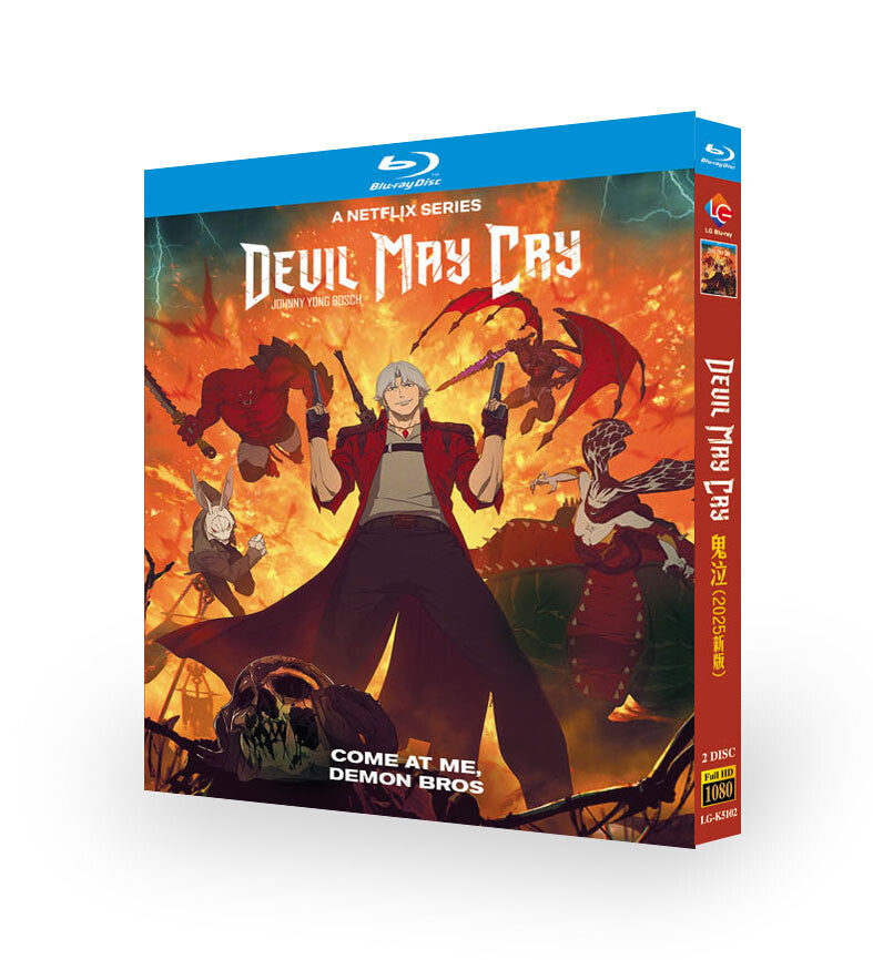 Devil May Cry (2025) 2-Disc All RegionPlay Seal Box NEW Blu-ray