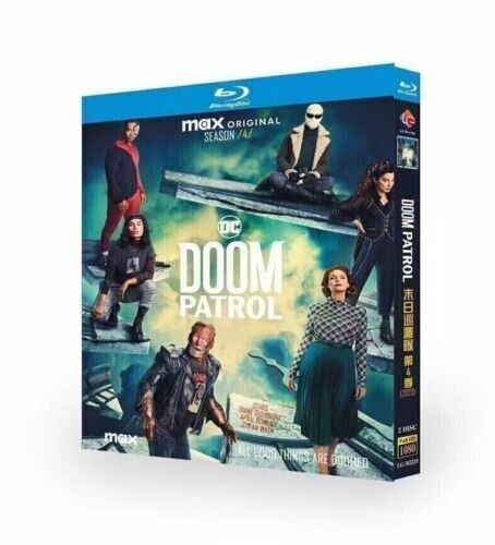 Doom Patrol :Season 4 (2023) 2-Disc All RegionPlay Seal Box NEW Blu-ray