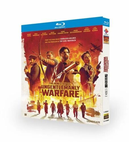 The Ministry of Ungentlemanly Warfare: 1-Disc All RegionPlay Seal Box NEW Blu-ray