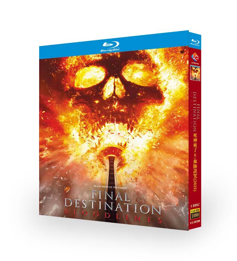 Final Destination: Bloodlines (2025) 1-Disc All RegionPlay Seal Box NEW Blu-ray