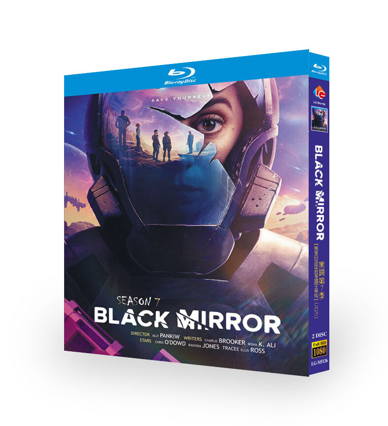 Black Mirror Season 7 (2025) 2-Disc All RegionPlay Seal Box NEW Blu-ray