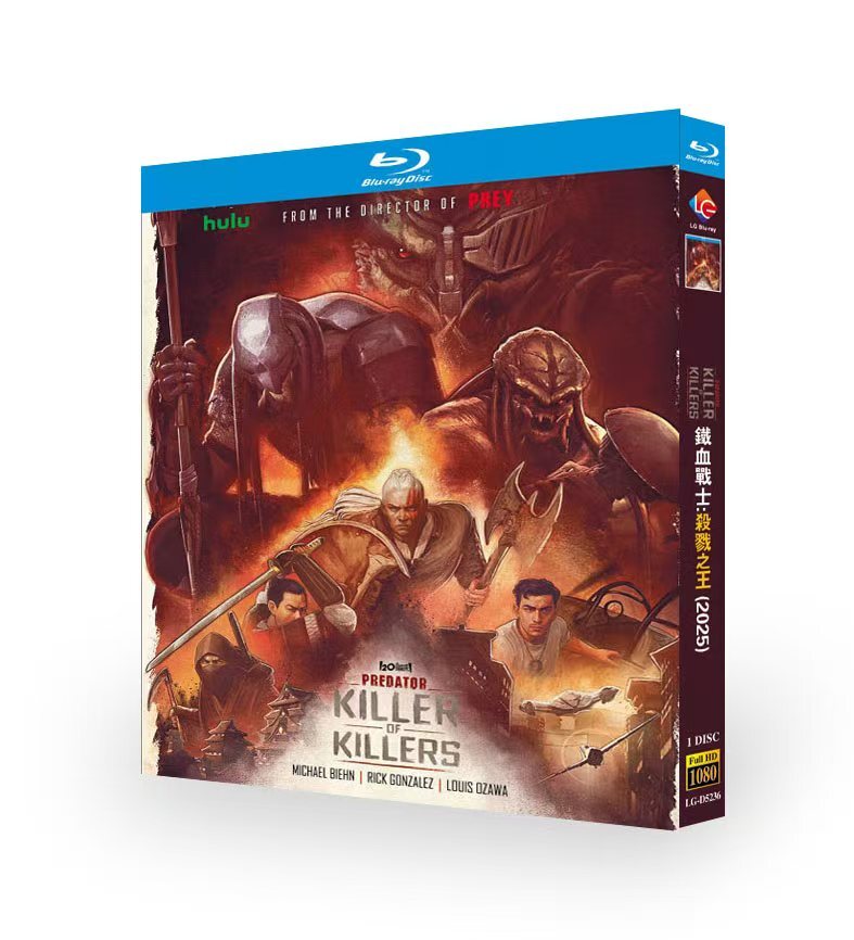 Predator: Killer of Killers (2025) 1-Disc All RegionPlay Seal Box NEW Blu-ray