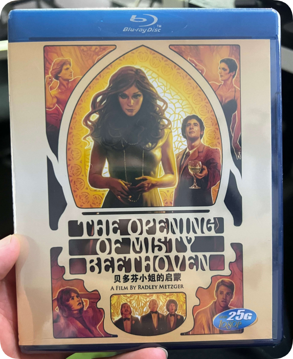1976 The Opening of Misty Beethoven Movie 1-Disc Box Set for Gift Collection Blu-ray