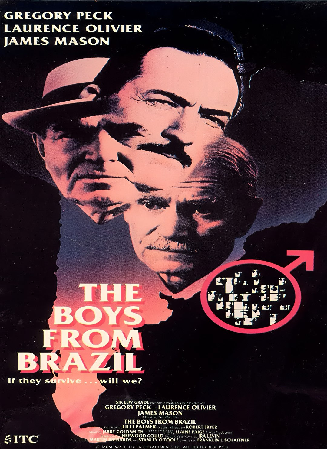 1-Disc The Boys from Brazil (1978) 1080P for Gift Movie All RegionPlay Seal Box Blu-ray