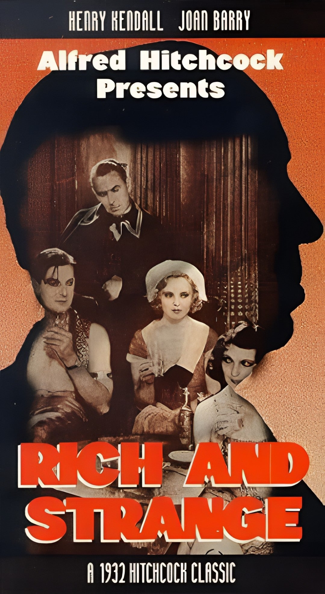 1-Disc Rich and Strange (1931) 1080P for Gift Movie All RegionPlay Seal Box Blu-ray