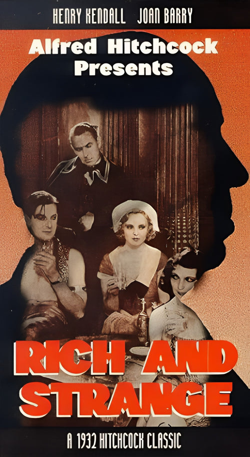 1-Disc Rich and Strange (1931) 1080P for Gift Movie All RegionPlay Seal Box Blu-ray