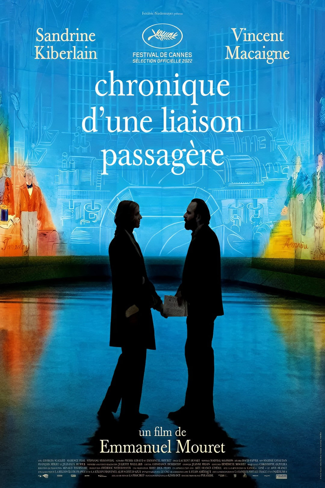 1-Disc Chronique d'une liaison passagère (2022) 1080P for Gift Movie All RegionPlay Seal Box Blu-ray