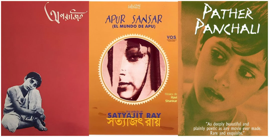 3-Disc Pather Panchali Season 1-3 1080P for Gift Movie All RegionPlay Seal Box Blu-ray