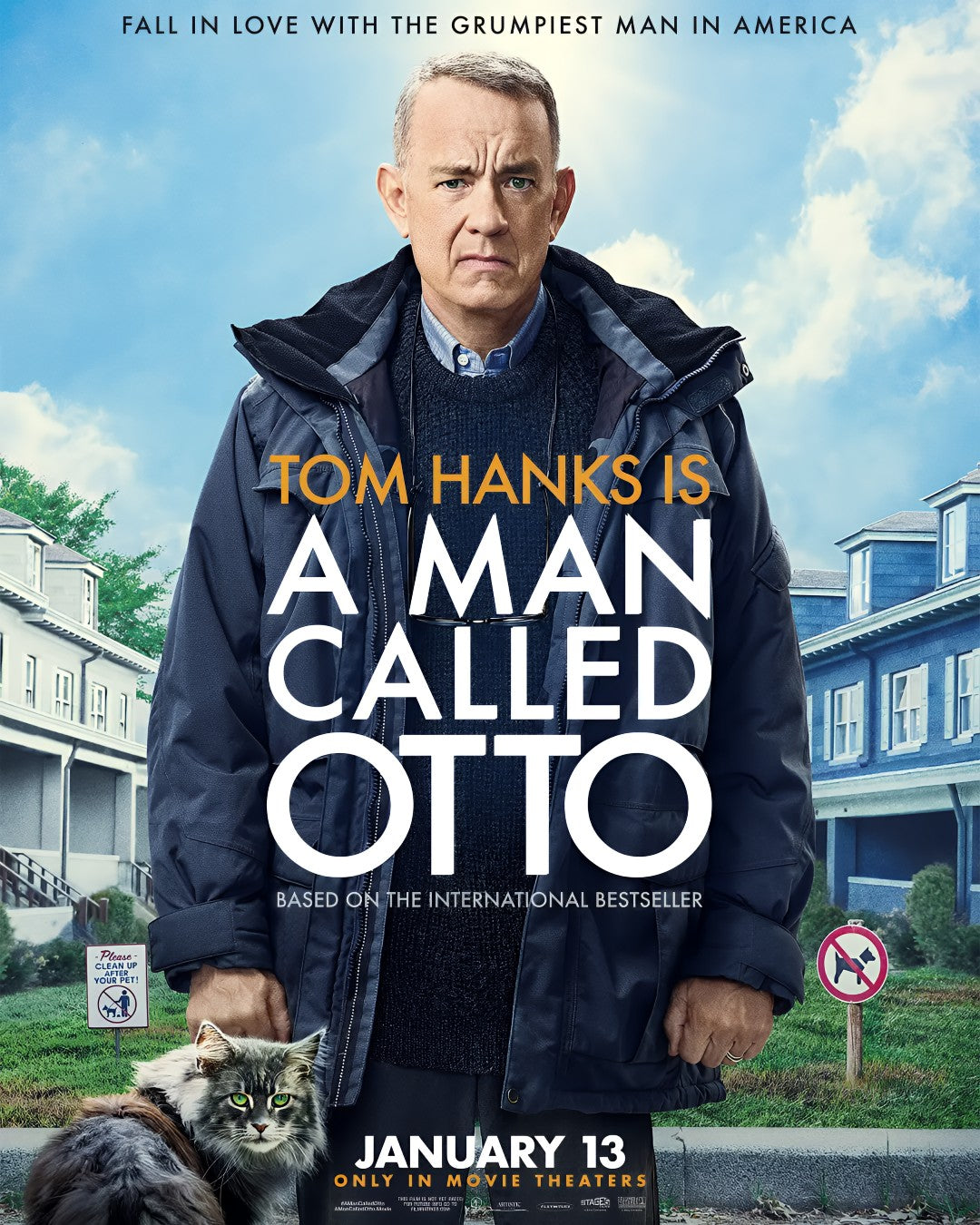 1-Disc A Man Called Otto (2022) 1080P for Gift Movie All RegionPlay Seal Box Blu-ray