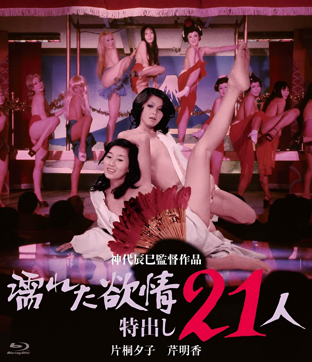 1-Disc Nureta yokujo: Tokudashi nijuichi nin (1974) 1080P for Gift Movie All RegionPlay Seal Box Blu-ray