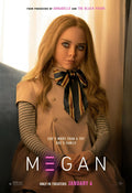 1-Disc M3GAN (2022) 1080P for Gift Movie All RegionPlay Seal Box Blu-ray